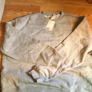 Grey Pull Over Hoodie/Shirt